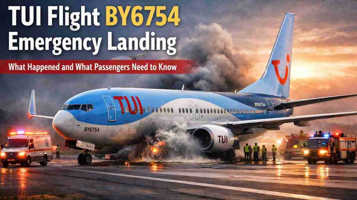 tui flight by6754 emergency landing: What Happened and What Passengers Need to Know 1 tui flight by6754 emergency landing