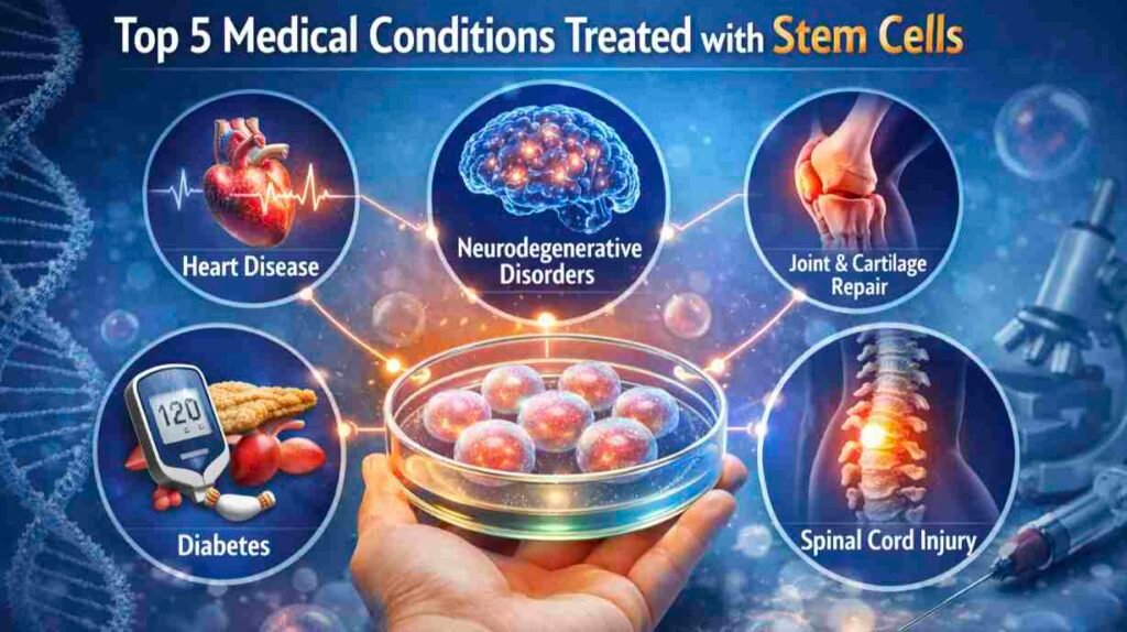 Top 5 Medical Conditions Treated with Stem Cells 17 Medical Conditions